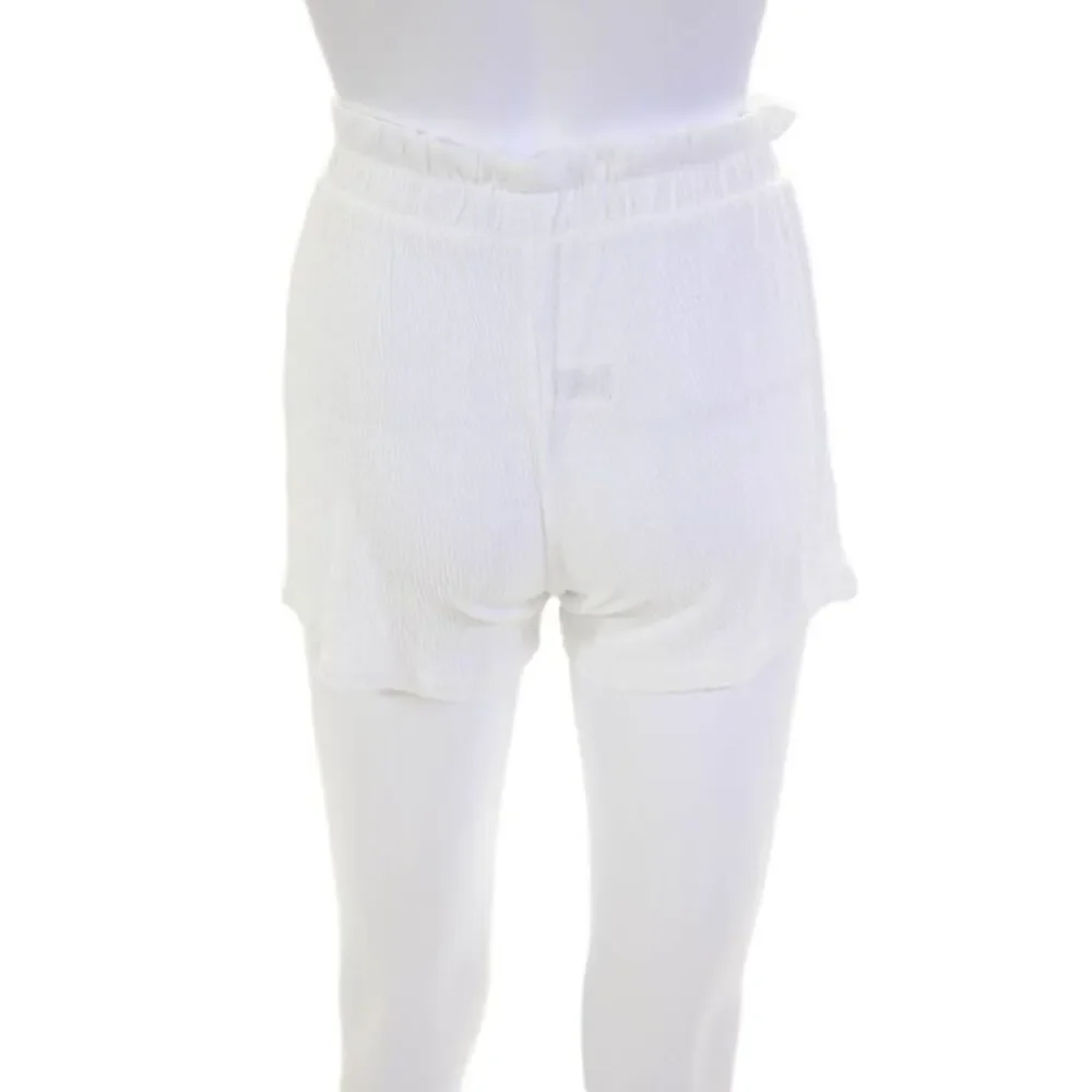 You Say Women's V-Neck Sleeveless Two Piece Pajama Set White Size XS